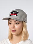Бейсболка AMERICAN NEEDLE арт. 23004A-MACKT Mack Trucks Super Tech Valin (светло-серый)